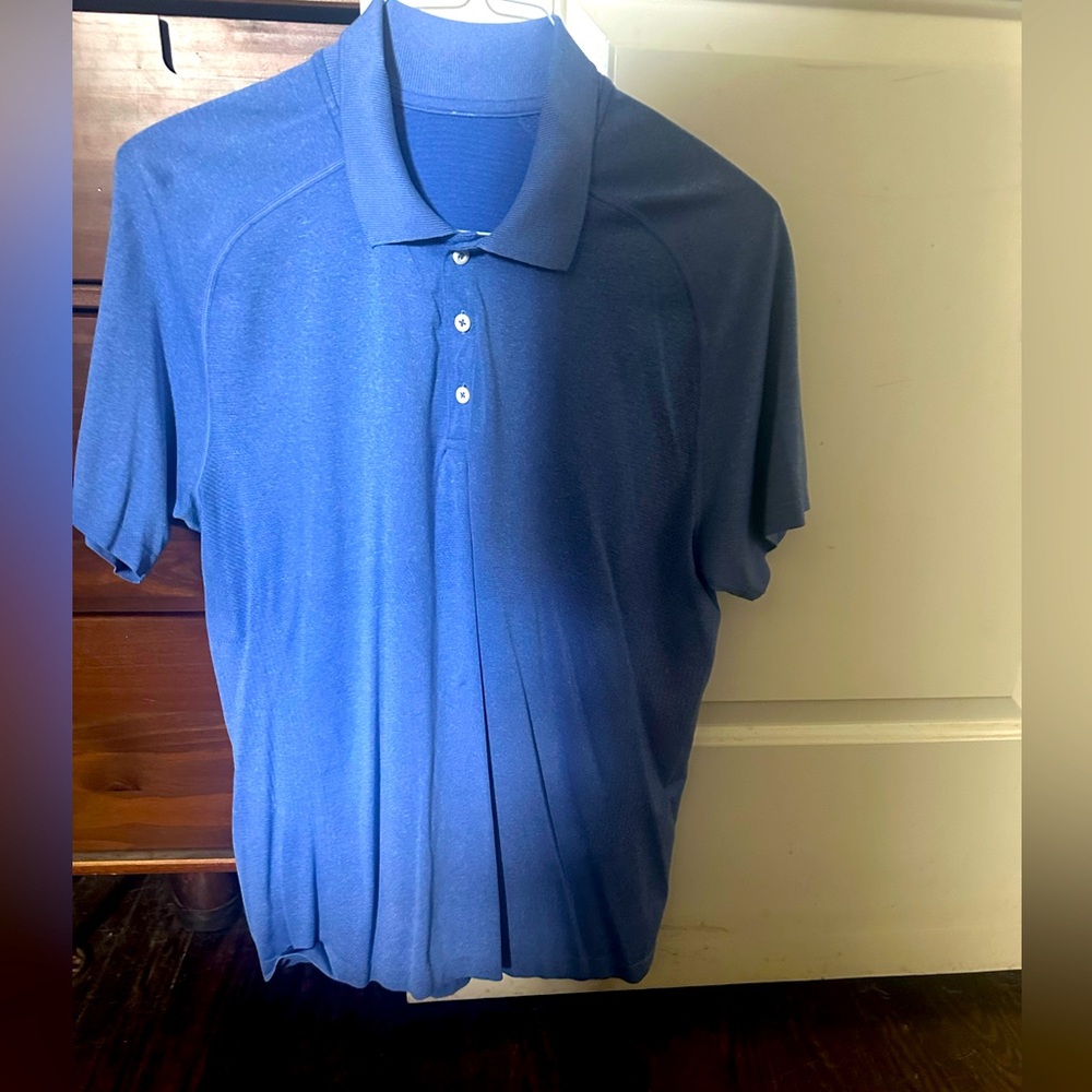 Lululemon blue Golf shirt